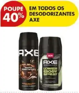 Pingo Doce axe desodorizantes promoção