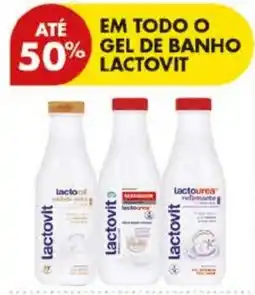 Pingo Doce gel de banho lactovit promoção