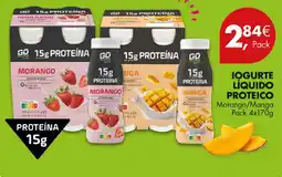 Pingo Doce Go Active iogurte líquido proteico promoção
