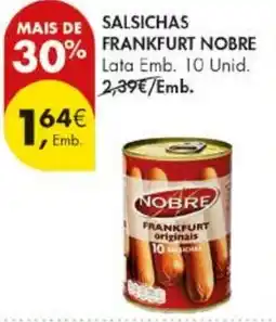 Pingo Doce Salsichas frankfurt nobre promoção