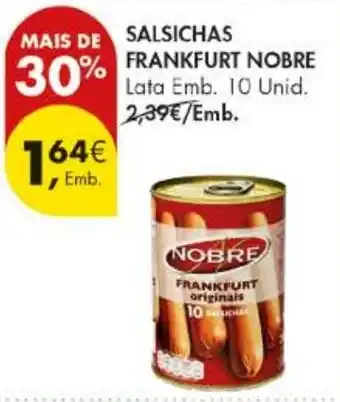 Pingo Doce Salsichas frankfurt nobre promoção
