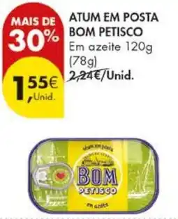Pingo Doce atum em posta bom petisco promoção