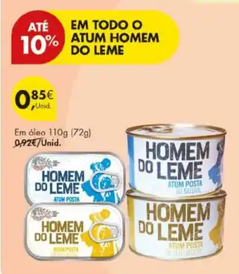 Pingo Doce Até em todo o atum homem do leme promoção