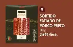 Pingo Doce Sortido fatiado de porco preto promoção