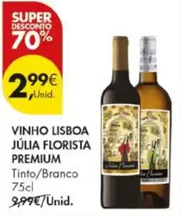 Pingo Doce vinho lisboa júlia florista premium promoção