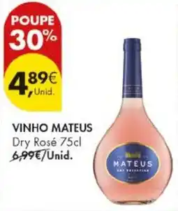 Pingo Doce vinho mateus dry rosé promoção