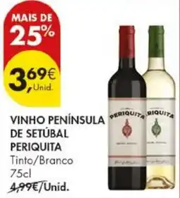 Pingo Doce vinho península de setúbal periquita promoção