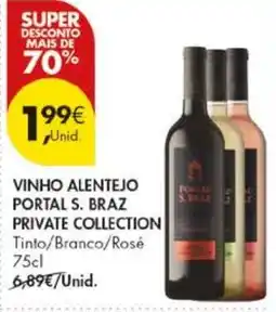 Pingo Doce vinho alentejo portal s. braz private collection promoção
