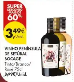 Pingo Doce vinho península de setúbal bocage promoção