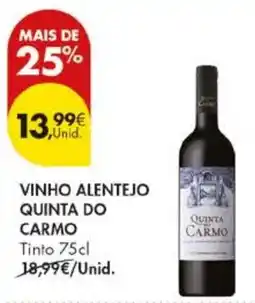 Pingo Doce vinho alentejo quinta do carmo promoção