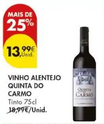 Pingo Doce vinho alentejo quinta do carmo promoção