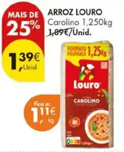 Pingo Doce Arroz louro carolino promoção