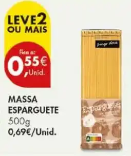 Pingo Doce Singe dark massa esparguete promoção