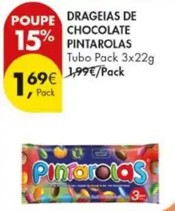 Pingo Doce Dragaies de chocolate pintarolas promoção
