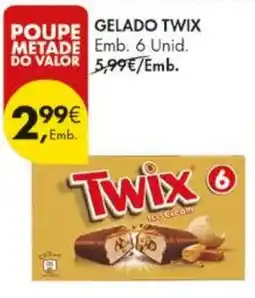 Pingo Doce Twix Ice Cream promoção
