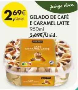 Pingo Doce Gelado de café e caramel latte pingo doce promoção