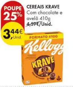 Pingo Doce Cereais krave com chocolate e avelã promoção