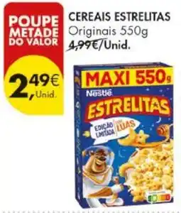 Pingo Doce Cereais estrelitas promoção