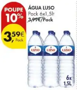 Pingo Doce Água luso promoção