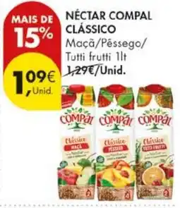 Pingo Doce Nectar compal classico promoção