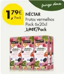 Pingo Doce Néctar frutos vermelhos promoção