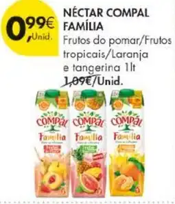 Pingo Doce Néctar compal família promoção