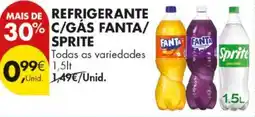 Pingo Doce Refrigerante c/gás fanta/sprite promoção