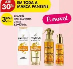 Pingo Doce Pantene hair glowtox promoção