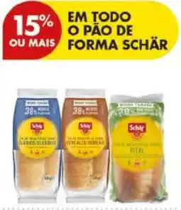 Pingo Doce pão de forma schär promoção
