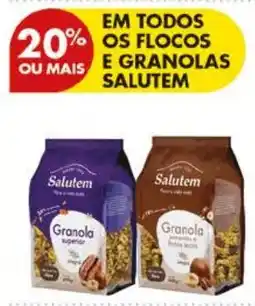Pingo Doce Salutem granola superior promoção