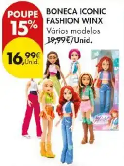 Pingo Doce Boneca iconic fashion winx promoção