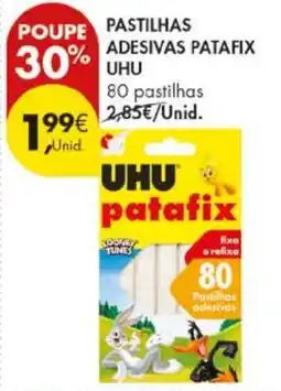 Pingo Doce pastilhas adesivas patafix uhu promoção