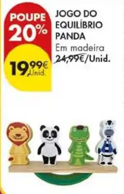 Pingo Doce Jogo do equilíbrio panda promoção