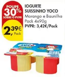 Pingo Doce Iogurte suissinho yoco promoção