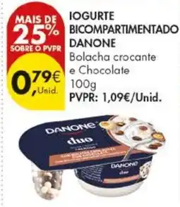 Pingo Doce Iogurte bicompartimentado danone promoção