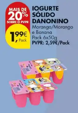 Pingo Doce Iogurte sólido danonino promoção