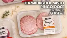 Pingo Doce Hambúrguer misto pingo doce promoção