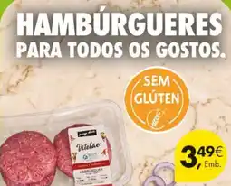 Pingo Doce Vitelão hambúrguer promoção