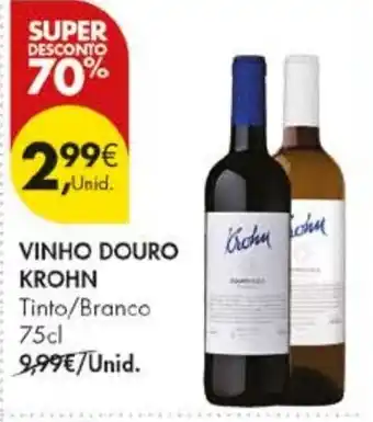 Pingo Doce vinho douro krohn promoção