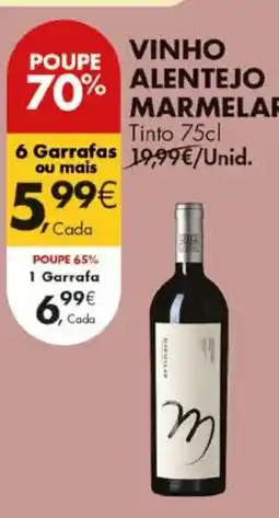 Pingo Doce vinho alentejo marmelar promoção