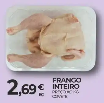 Frango inteiro covete