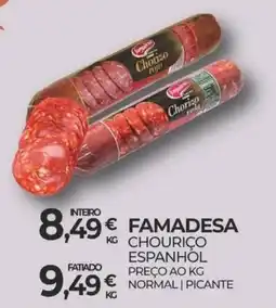 Miranda Supermercados Famadesa chouriço espanhol promoção