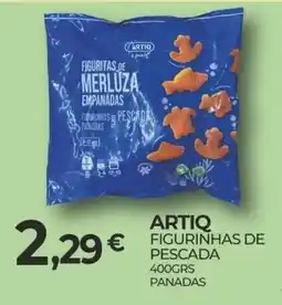 Miranda Supermercados Artiq figurinhas de pescada panadas promoção