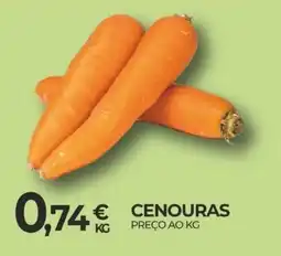 Miranda Supermercados cenouras promoção