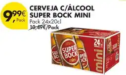 Pingo Doce Cerveja c/álcool super bock mini promoção