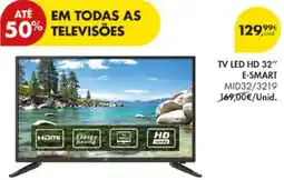 Pingo Doce tv led hd 32" e-smart promoção