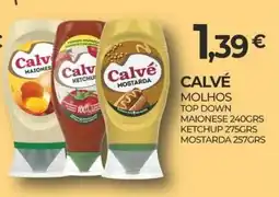 Miranda Supermercados Calvé molhos top down promoção