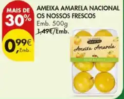 Pingo Doce Ameixa amarela nacional promoção