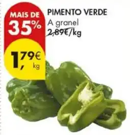 Pingo Doce pimento verde promoção