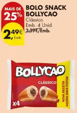 Pingo Doce Bollycao clássico promoção
